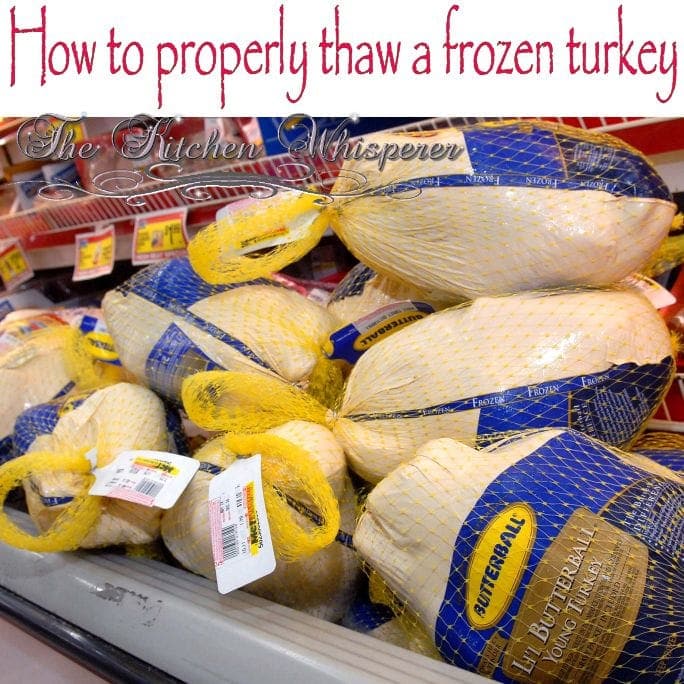 How to properly thaw a frozen turkey Does A Frozen Turkey Weigh More Than A Thawed Turkey