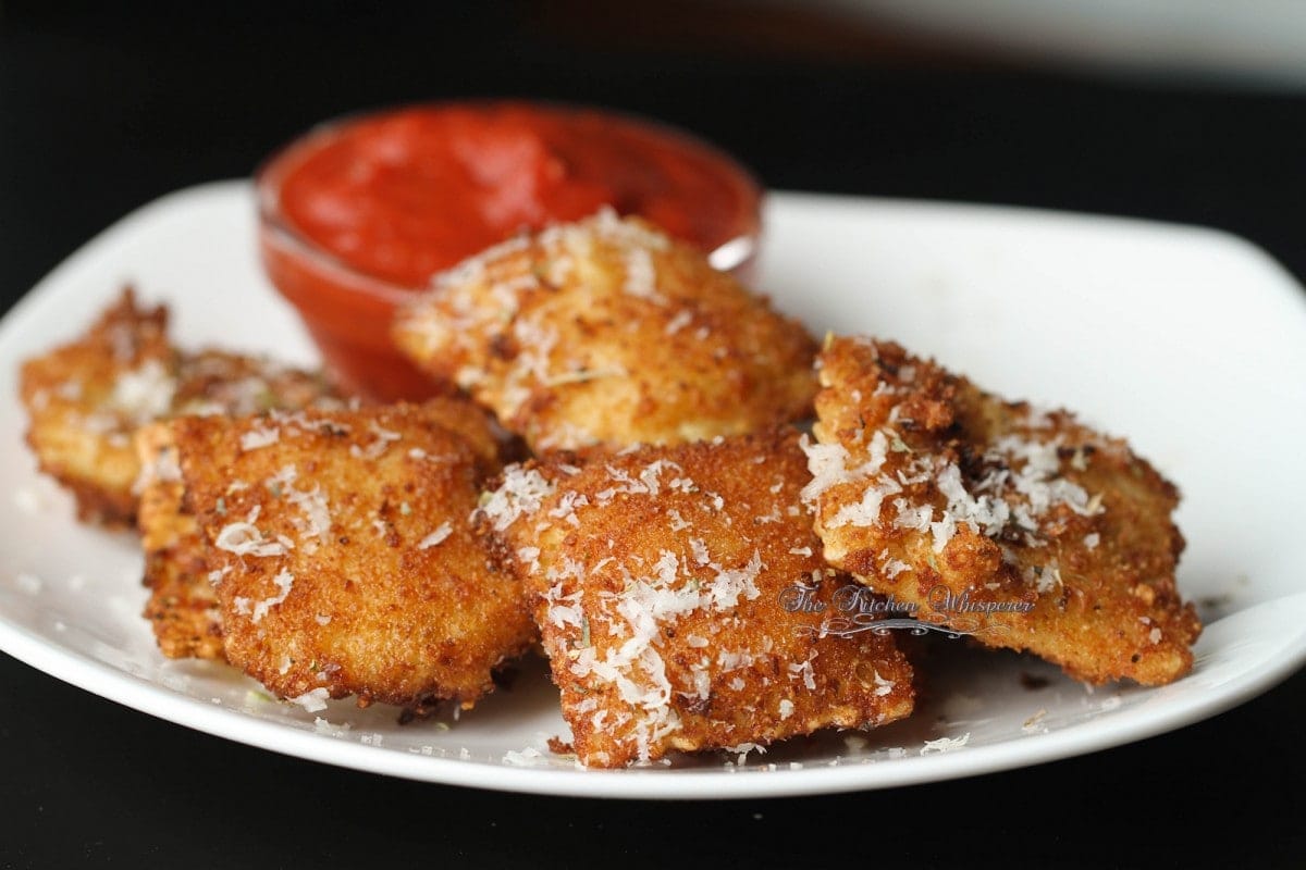 Crispy Fried Italian Ravioli