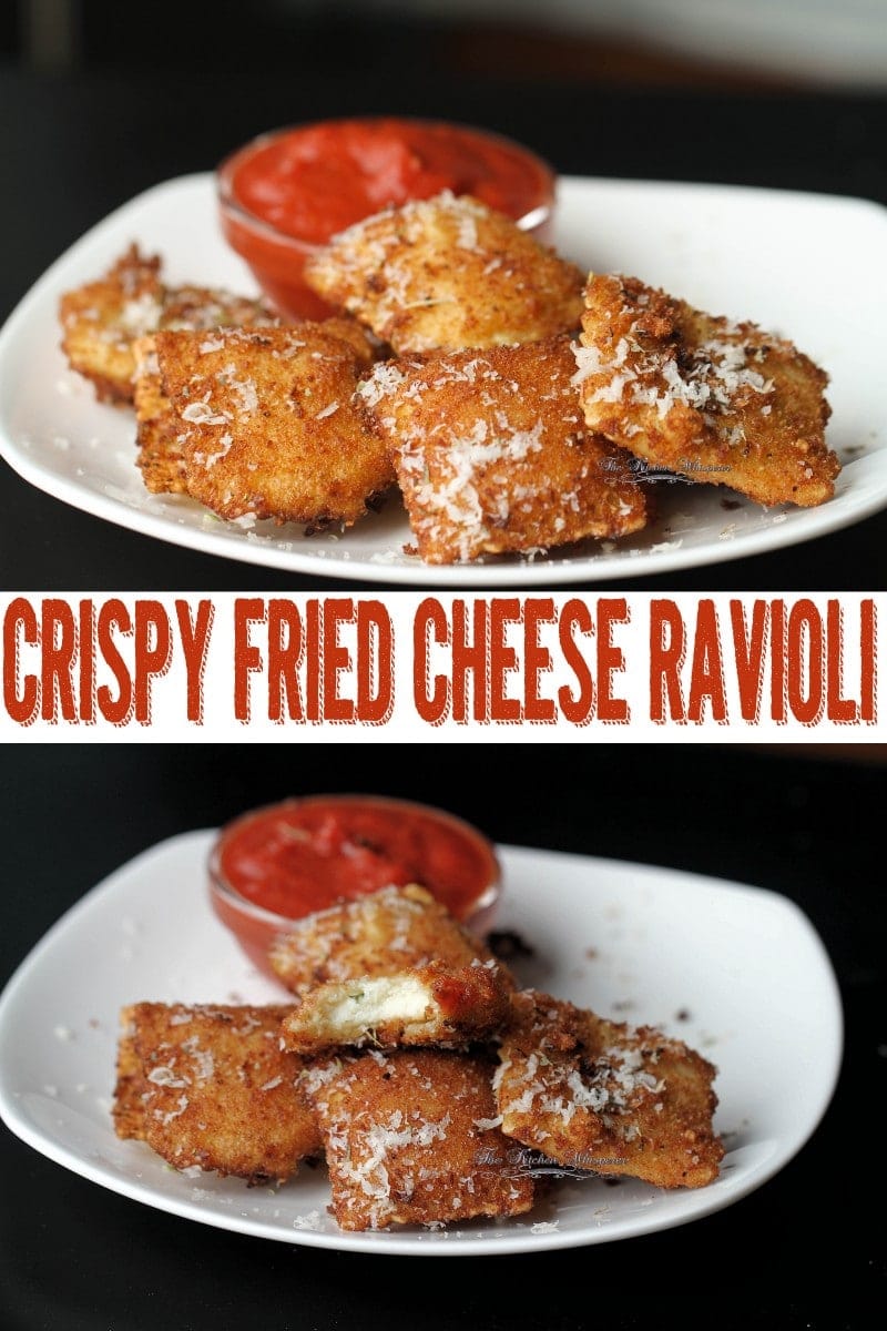 Fried Ravioli Collage