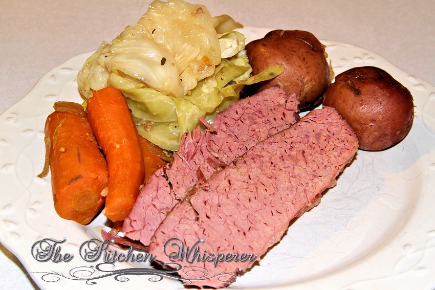 Guinness Corned Beef & Cabbage