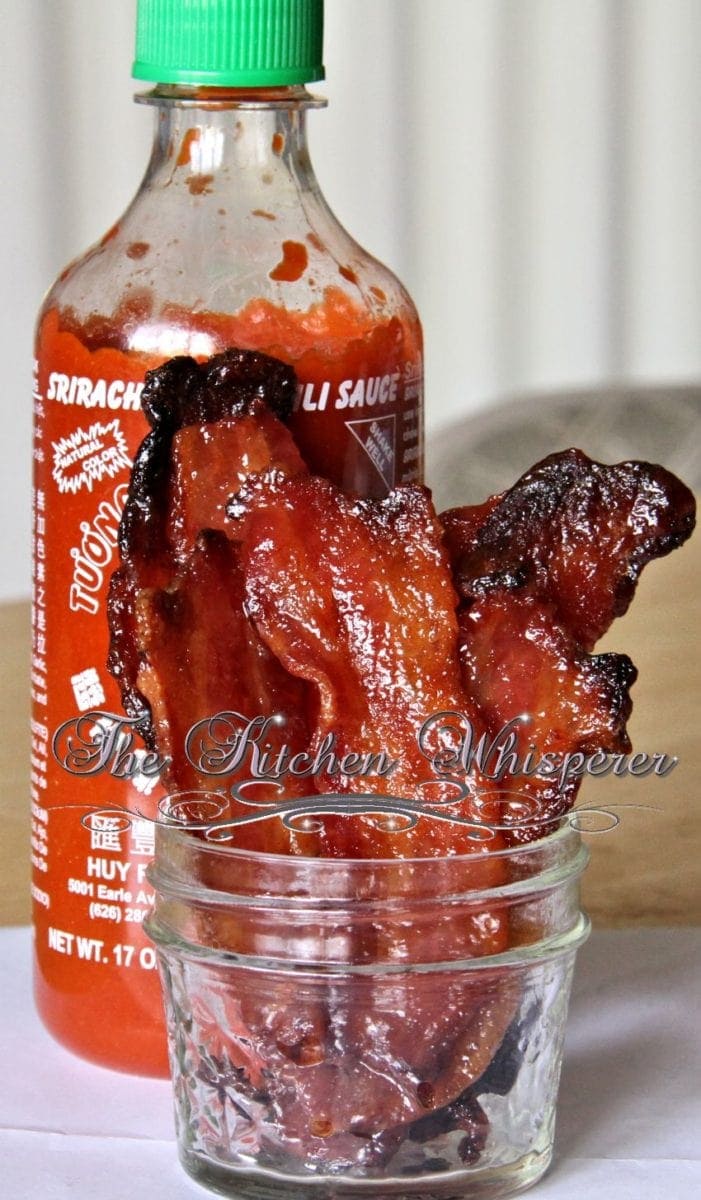 Candied Sriracha Bacon