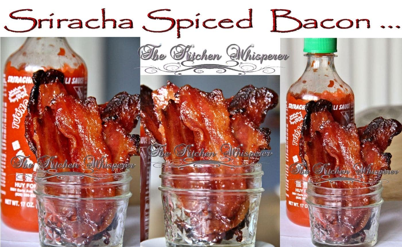 SrirachaSpicedBaconCollage