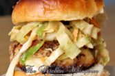 Pin to save this White Fish Burgers with a Spicy Slaw