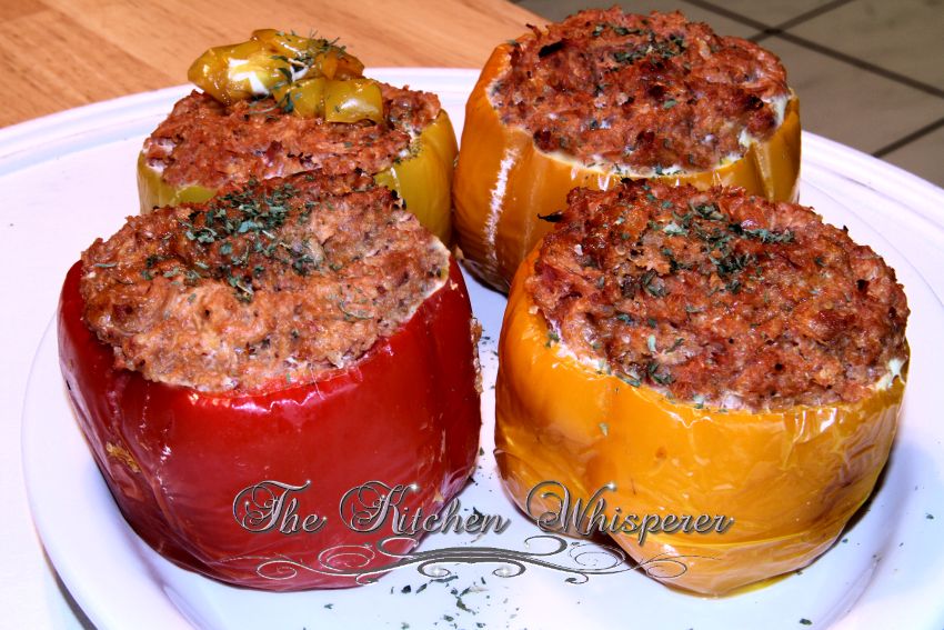 Protein Packed Quinoa Pork Carnitas Stuffed Peppers3