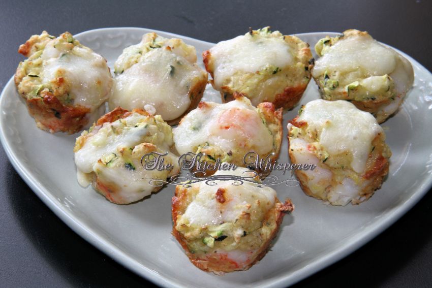 Cheesy Zucchini Crab Puffy Cakes3