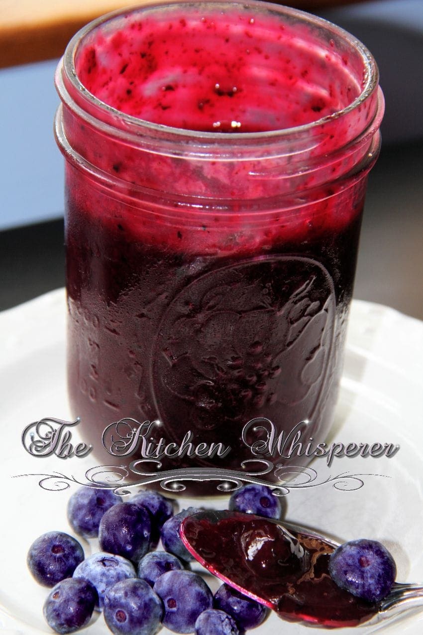 Blueberry Ice Cream Topping1