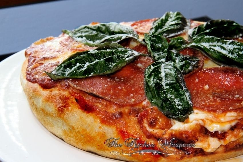 Classic Sicilian Thick Crust Pepperoni Pizza2