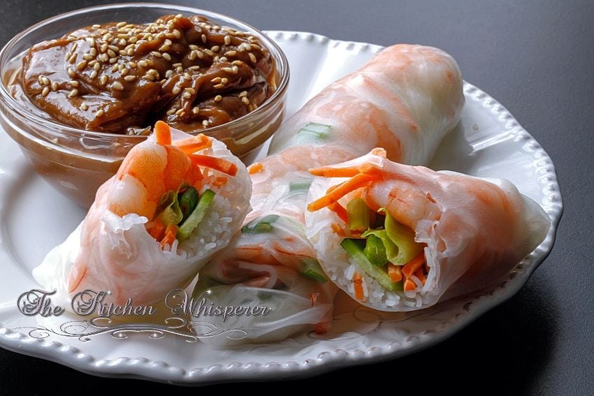 Thai Peanut Shrimp Summer Rolls3