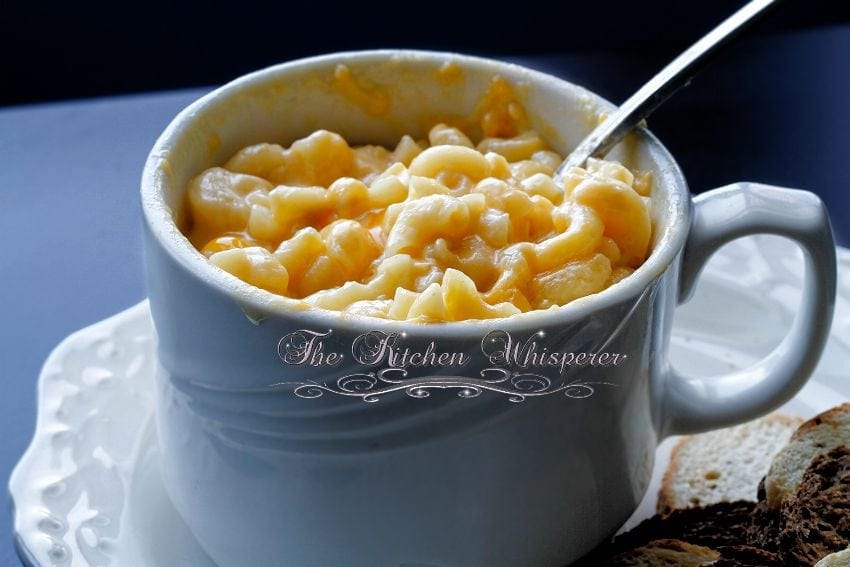 Creamy MacCheese For One2