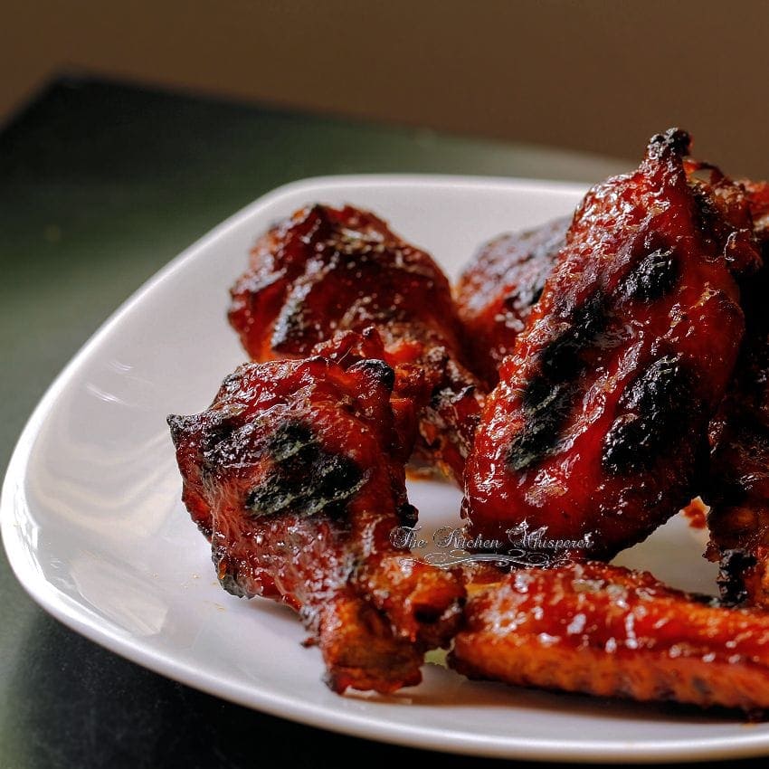 Pressure Cooker Wings with Bourbon Honey Sauce1