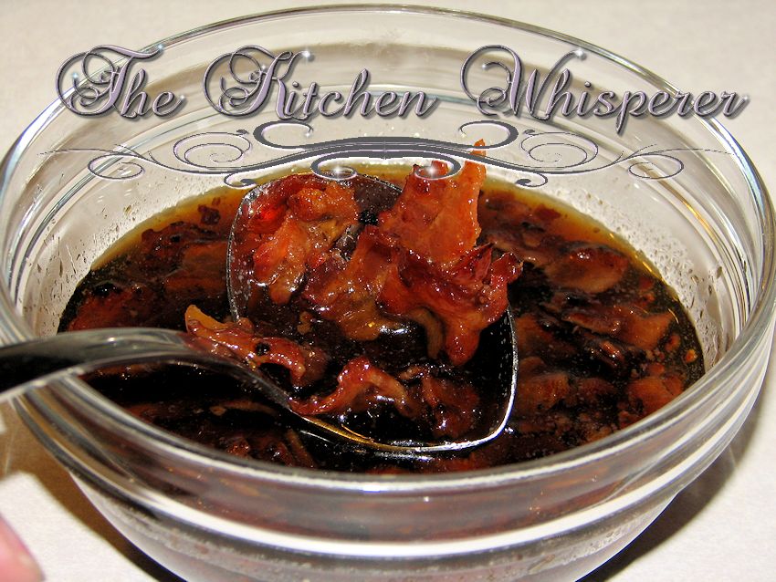Maple Candied Bacon Syrup