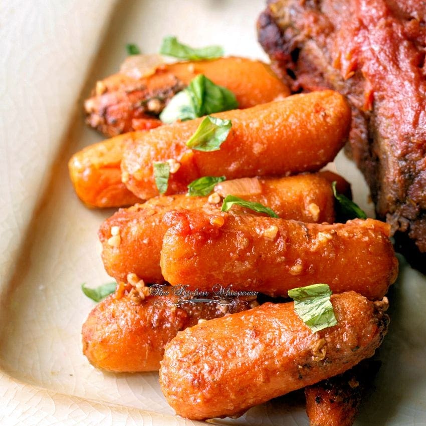 Italian Style Pot Roast carrots
