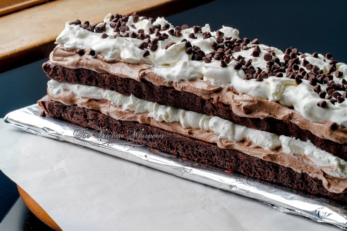 Brownie Mousse Torte