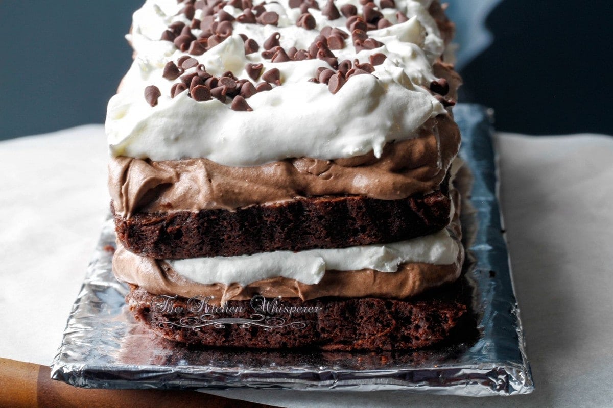 Brownie Mousse Torte1