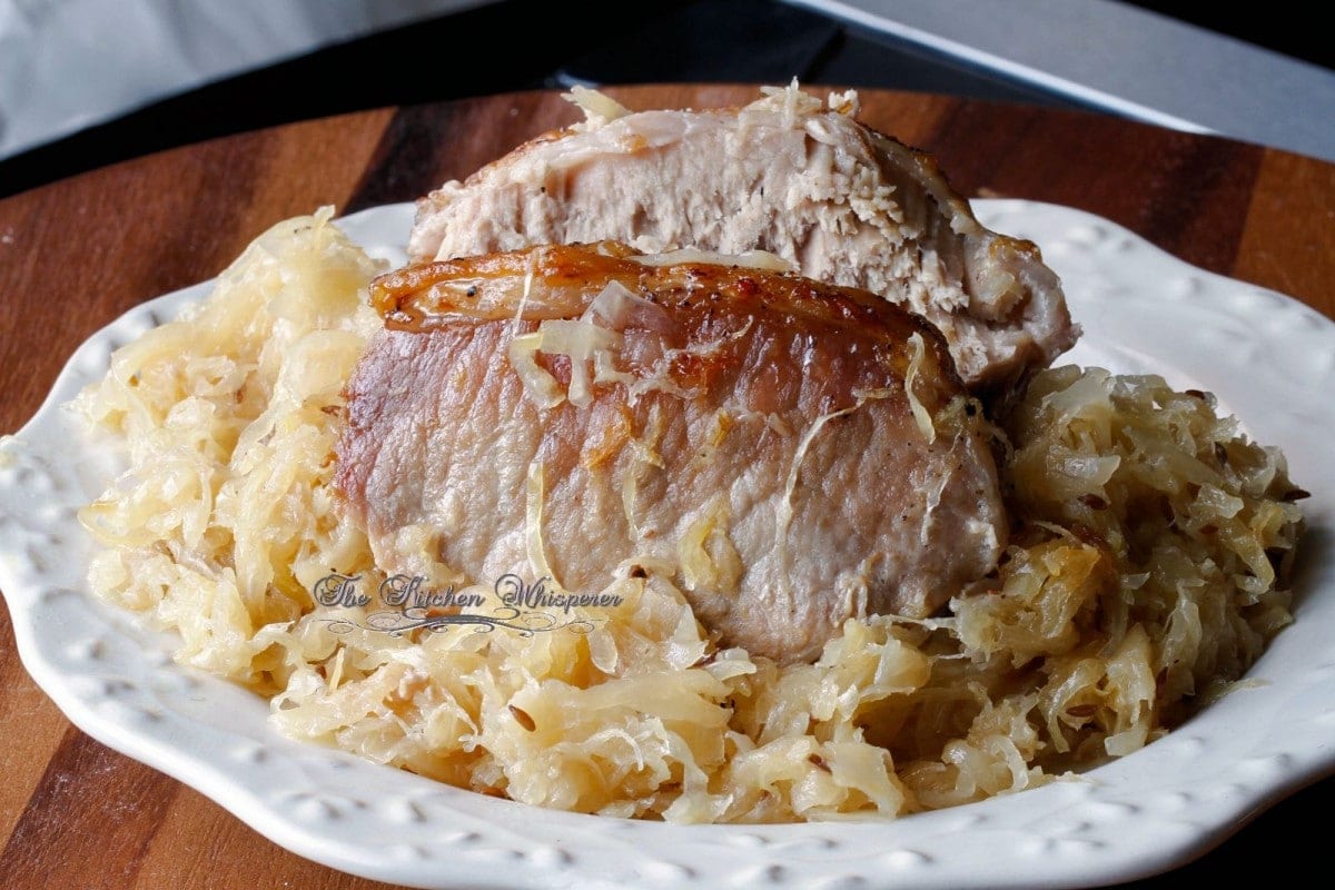 Best Ever Pork Roast and Sauerkraut recipe