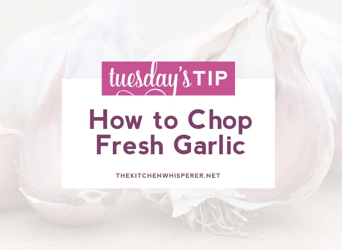 How to Chop Garlic