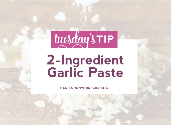 2-ingredient Garlic Paste