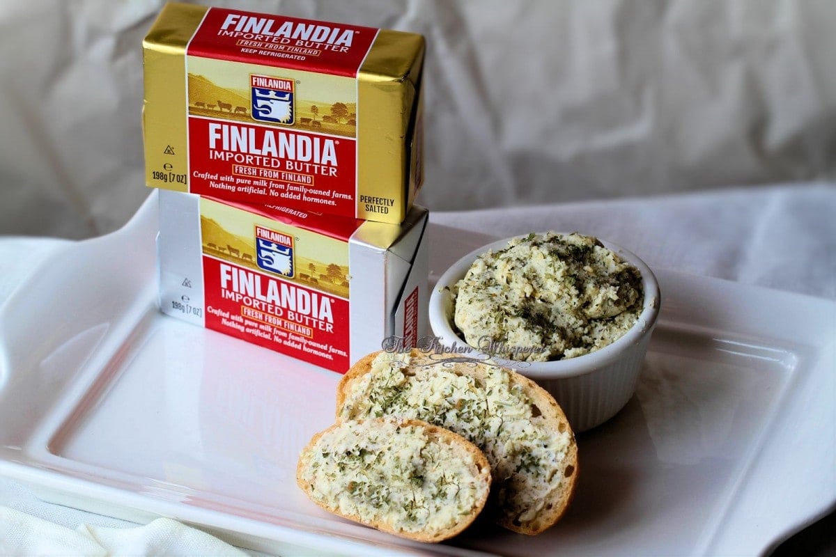 Finlandia Butter Garlic Bread Spread