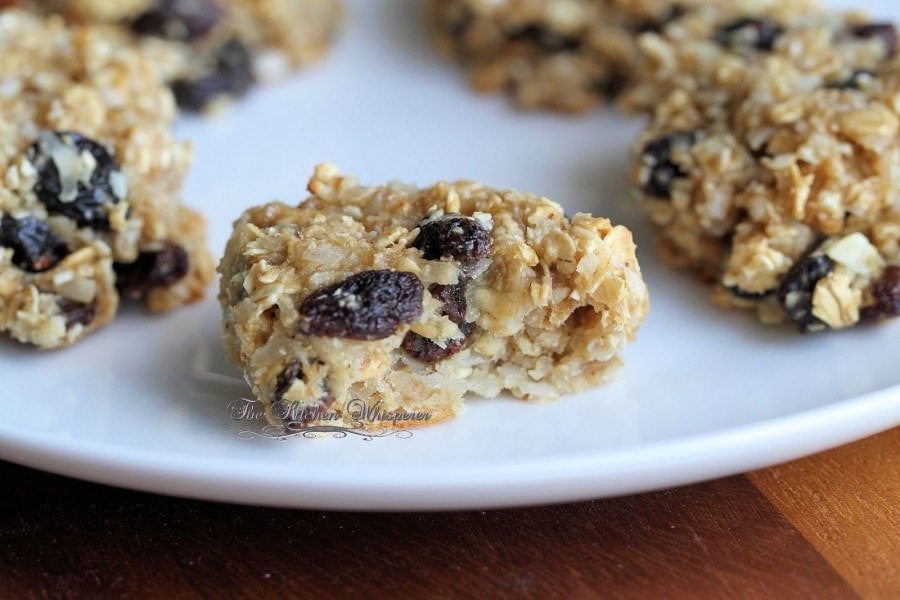 Simple Skinny Banana Cookies