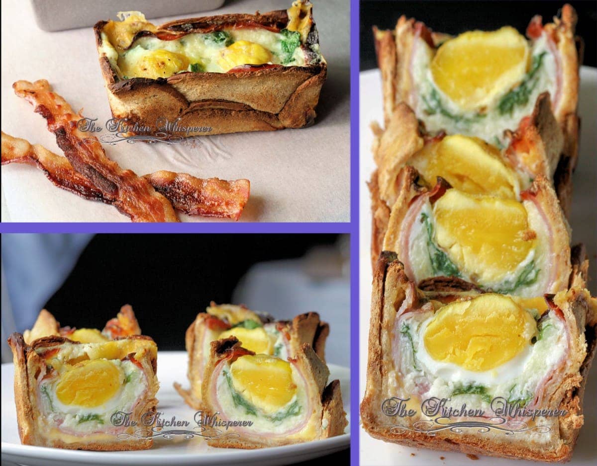 Baked Breakfast Loaves Collage