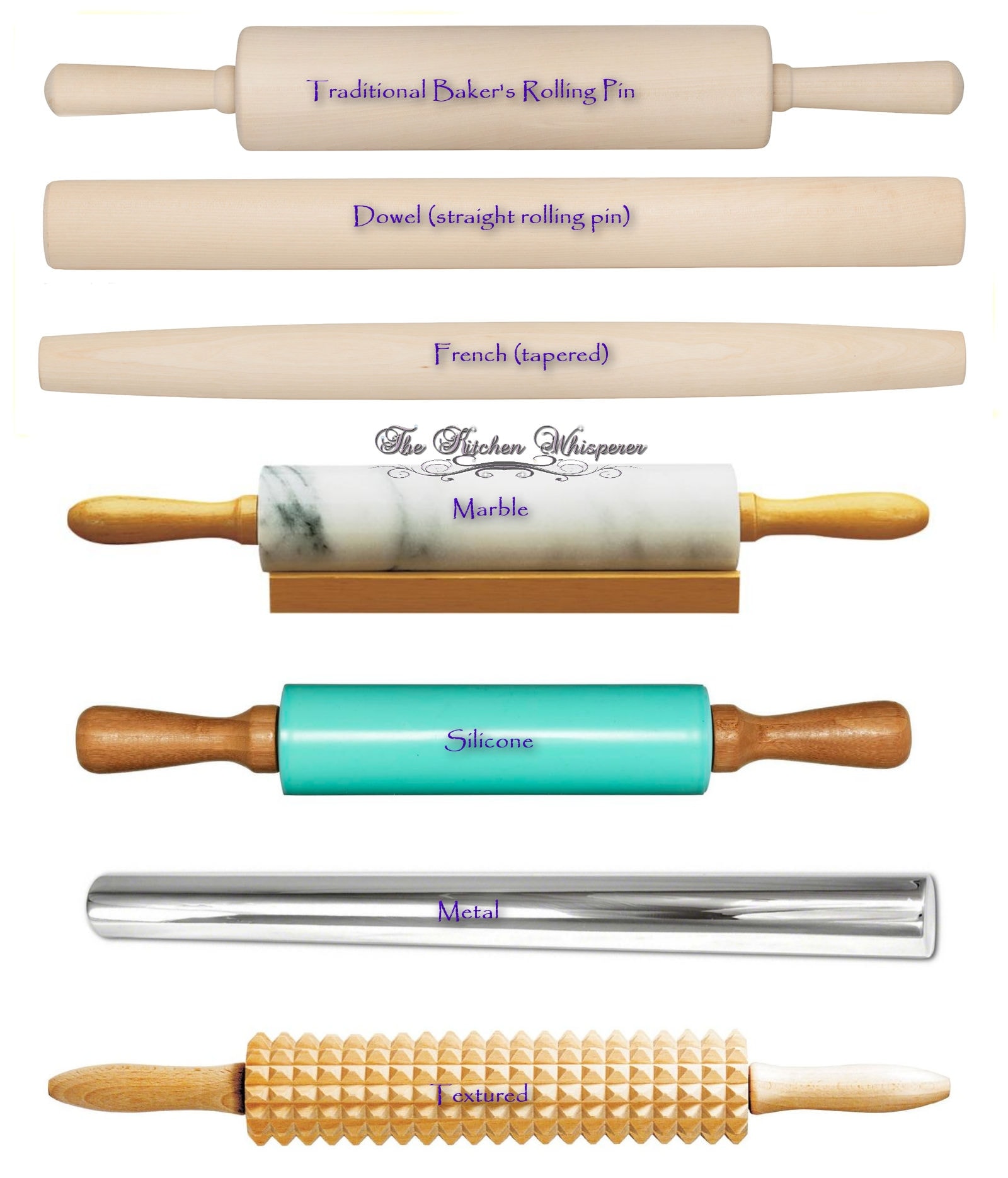 Tuesday's Tip with The Kitchen Whisperer – All About Rolling Pins