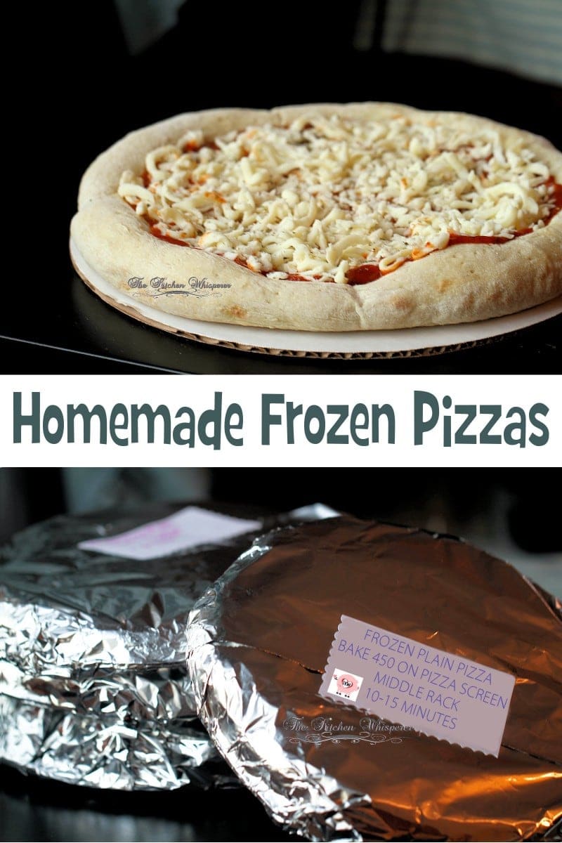 Frozen Pizza Collage