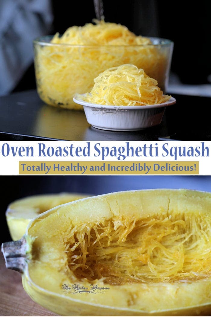 Oven Roasted Spaghetti Squash (plus Instant Pot instructions!)