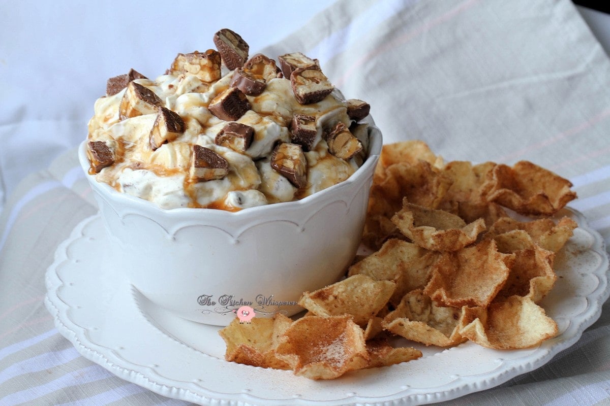 Snickers Cheesecake Dip3