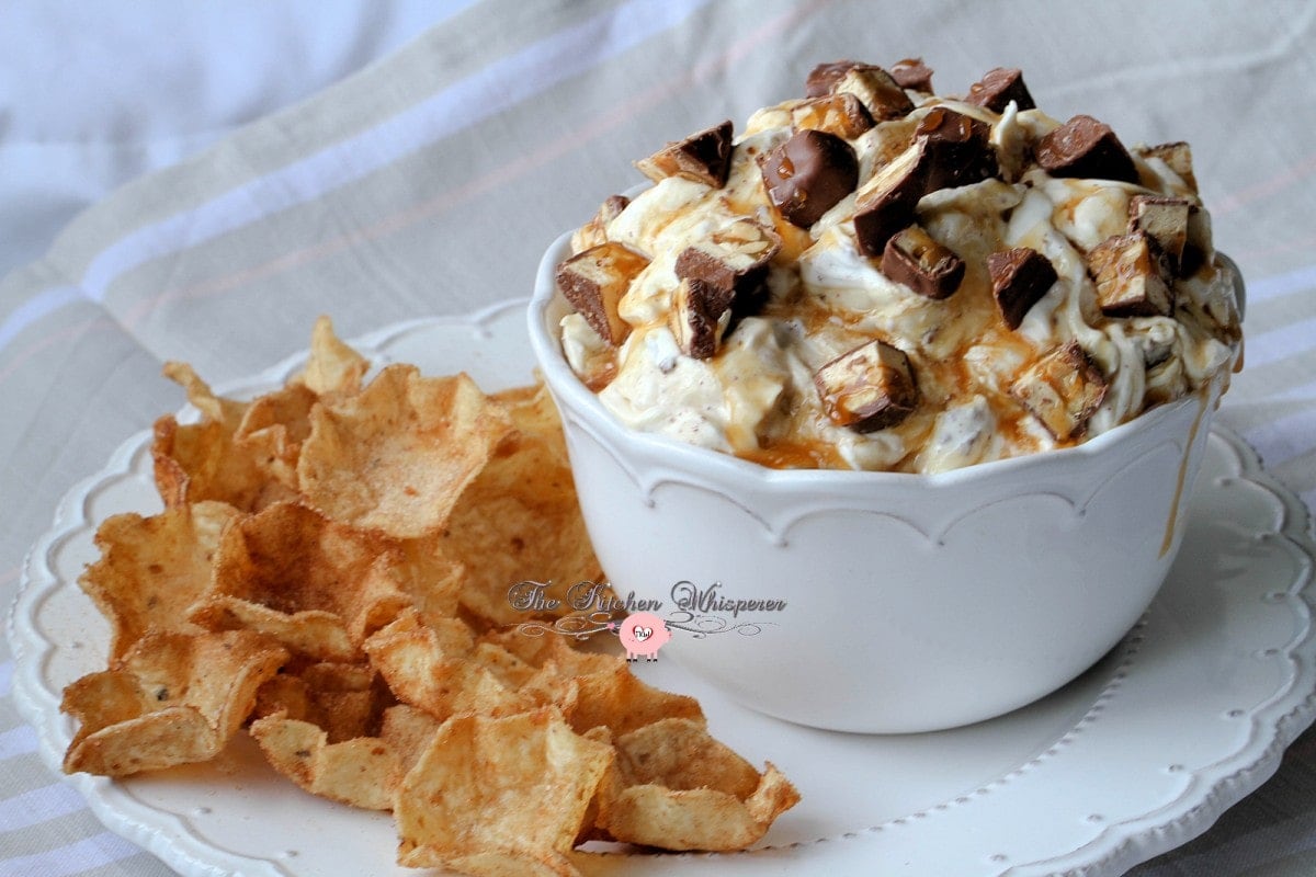 Snickers Cheesecake Dip4