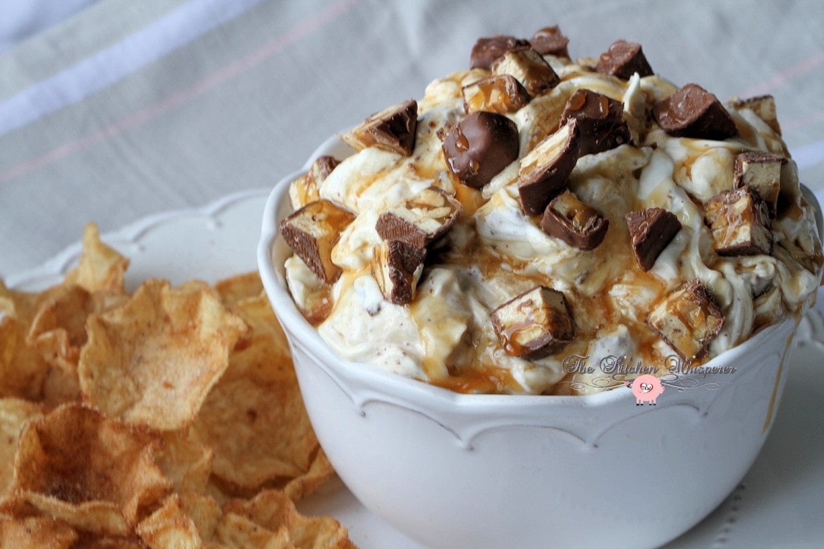 Snickers Cheesecake Dip5
