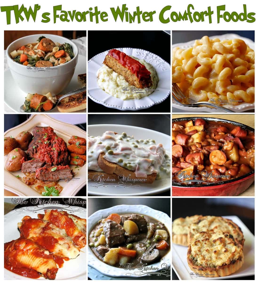 winter comfort foods
