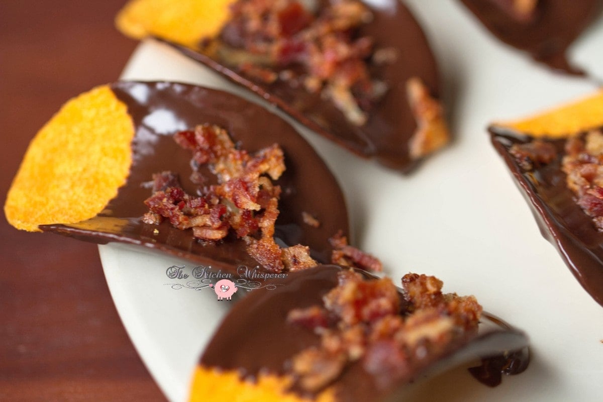 Bacon Toffee Chocolate Dipped Pringles14