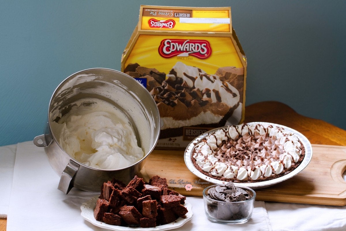 Chocolate Cream Pie Brownie Trifle4