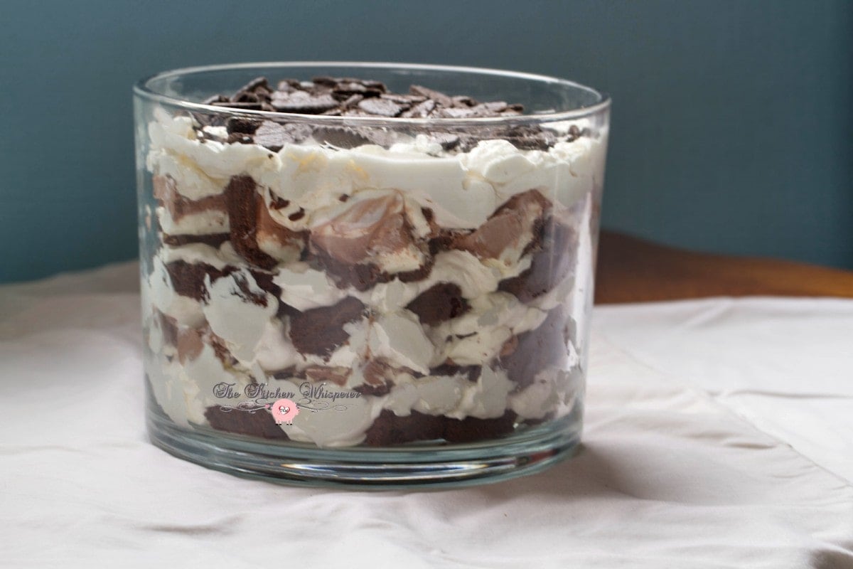 Chocolate Cream Pie Brownie Trifle9