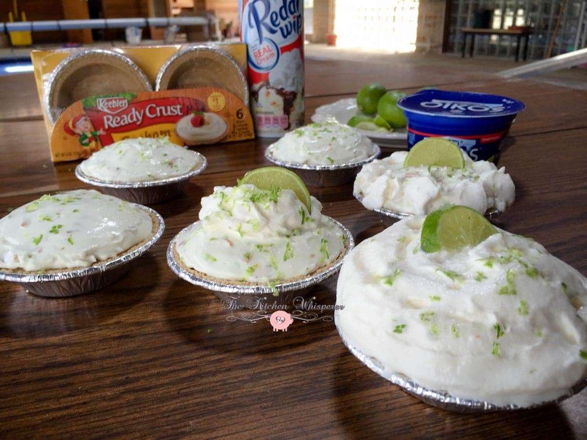 No Bake Key Lime Coconut Cheesecakes5