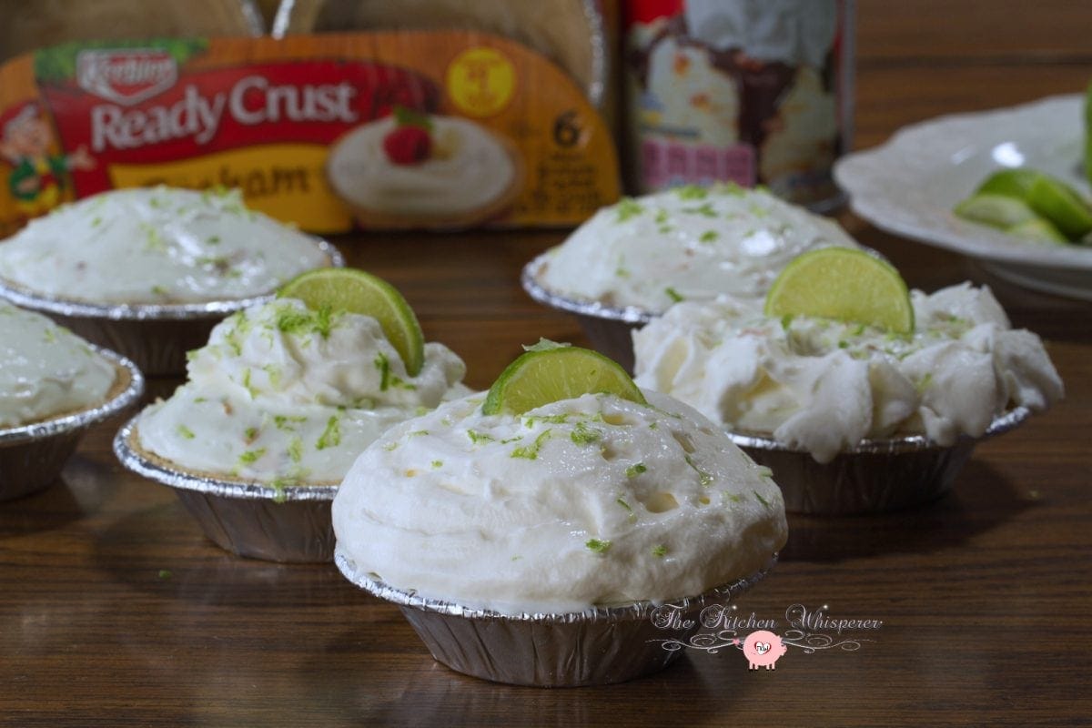 No Bake Key Lime Coconut Cheesecakes7