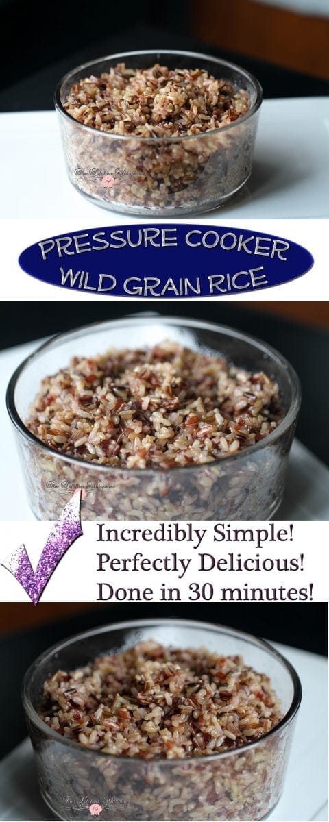 pressure cooker wild grain rice3