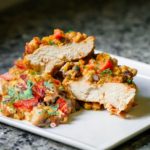 Pin to save this Mexican Chicken Salsa One Pan Casserole