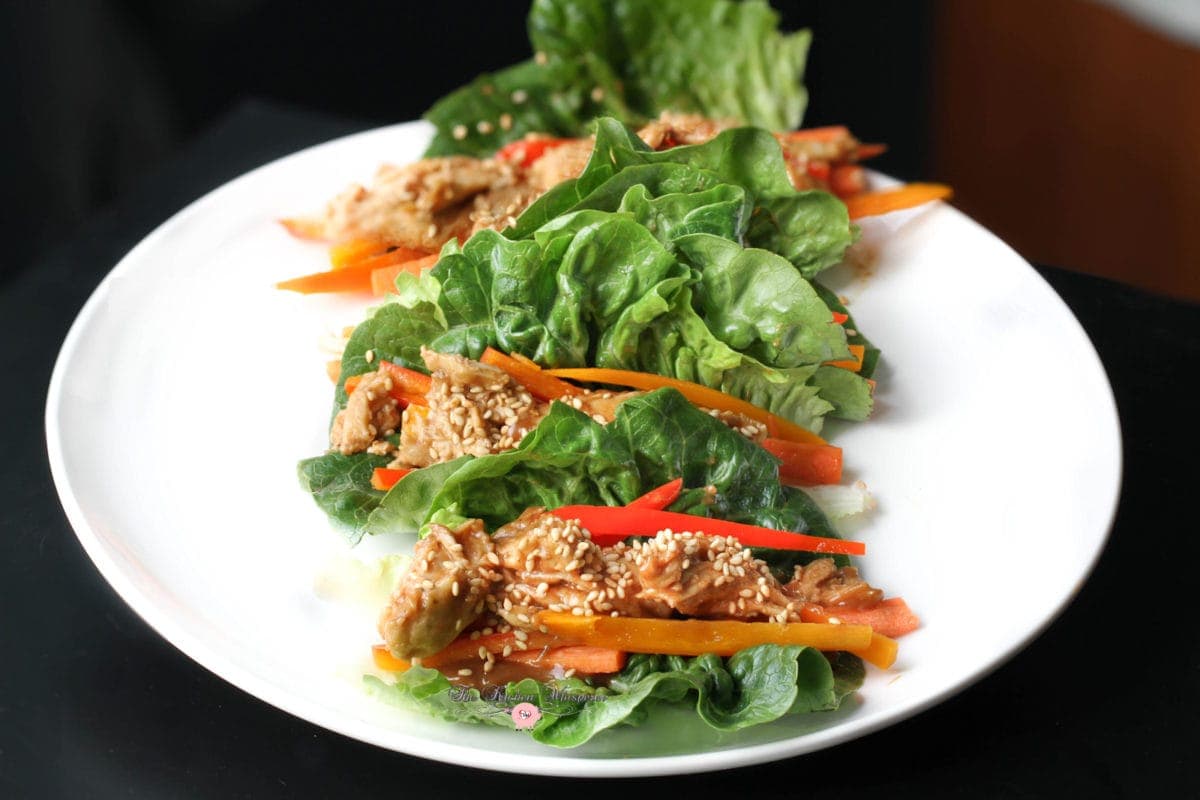 Thai Chicken Lettuce Wraps5