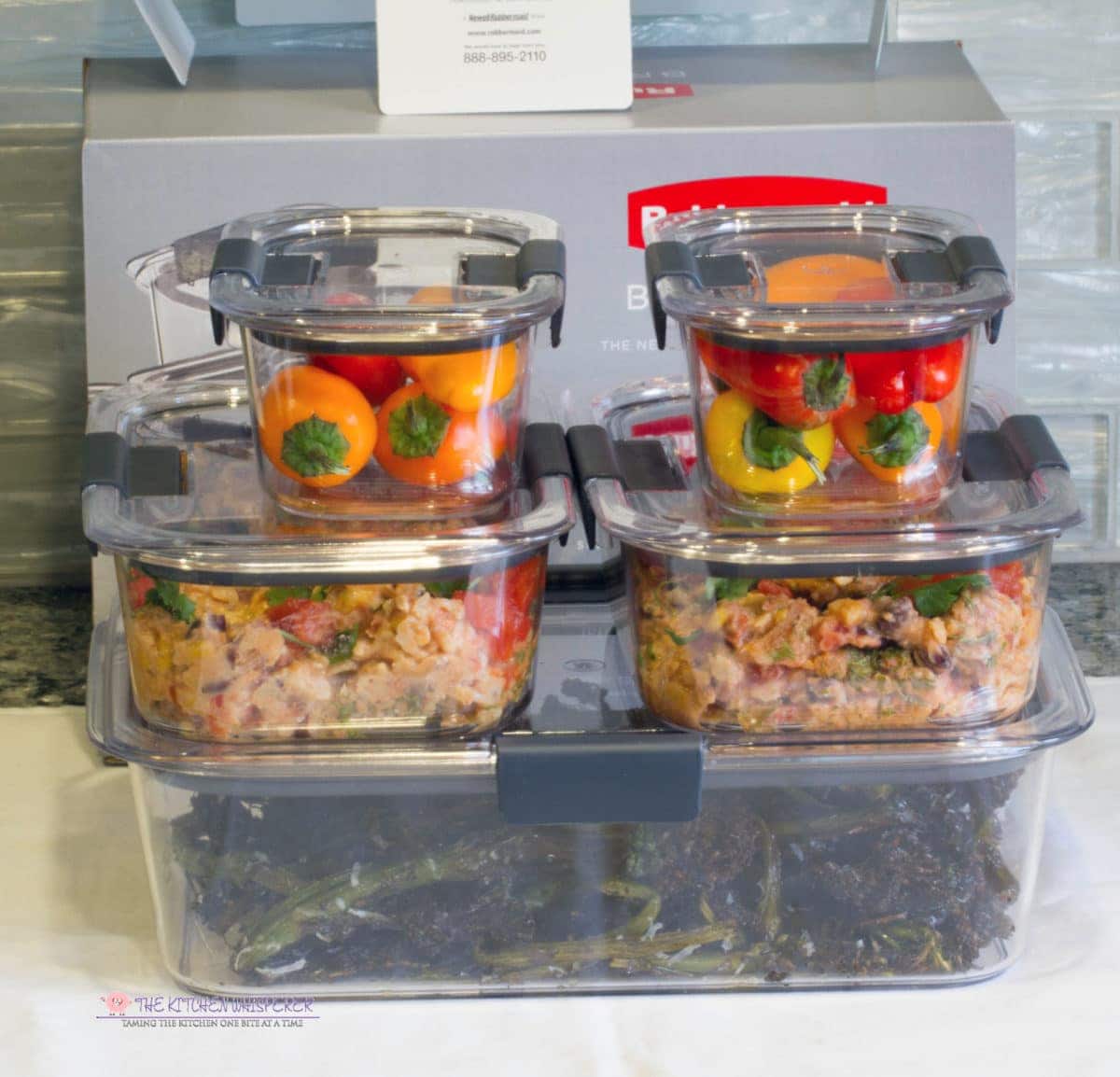 Rubbermaid Brilliance Meal Prep.mp4, bowl, meal preparation, holiday