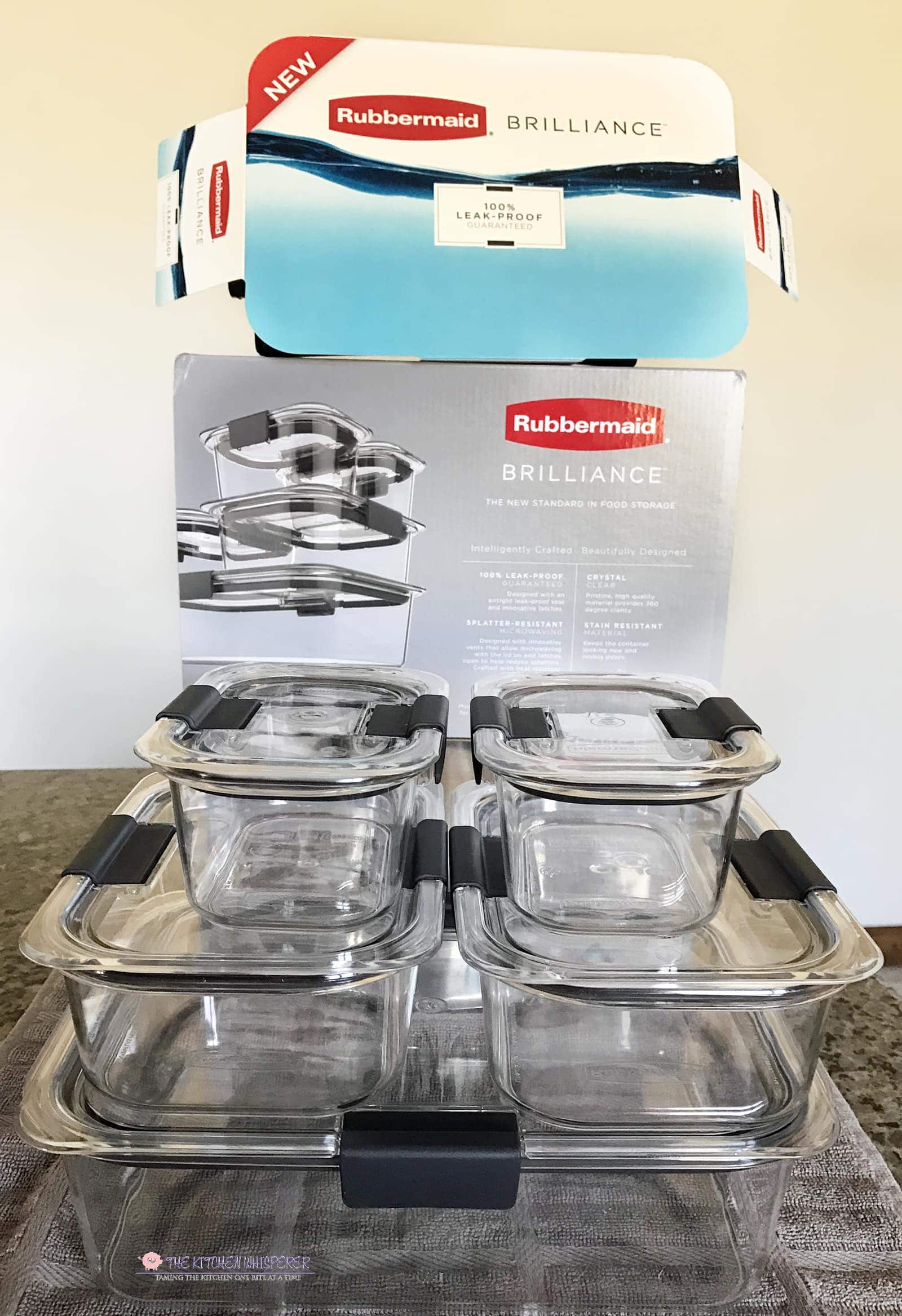 Meal Prep Made Easy with Rubbermaid BRILLIANCE - Southern Made Simple