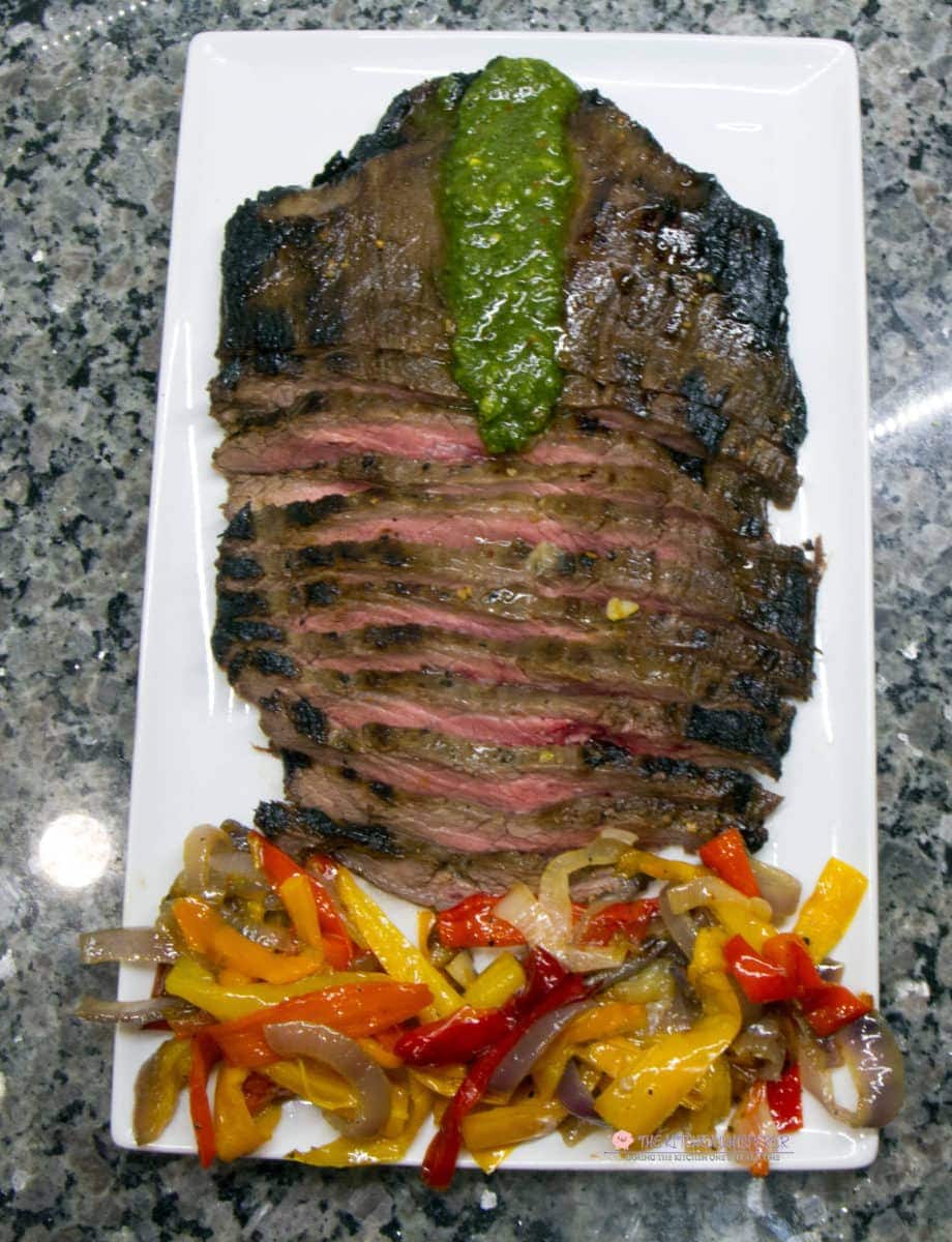 Pin to save this Honey Garlic Broiled Flank Steak