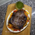 Pin to save this Honey Garlic Broiled Flank Steak