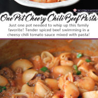 One Pot Cheesy Chili Beef Pasta9