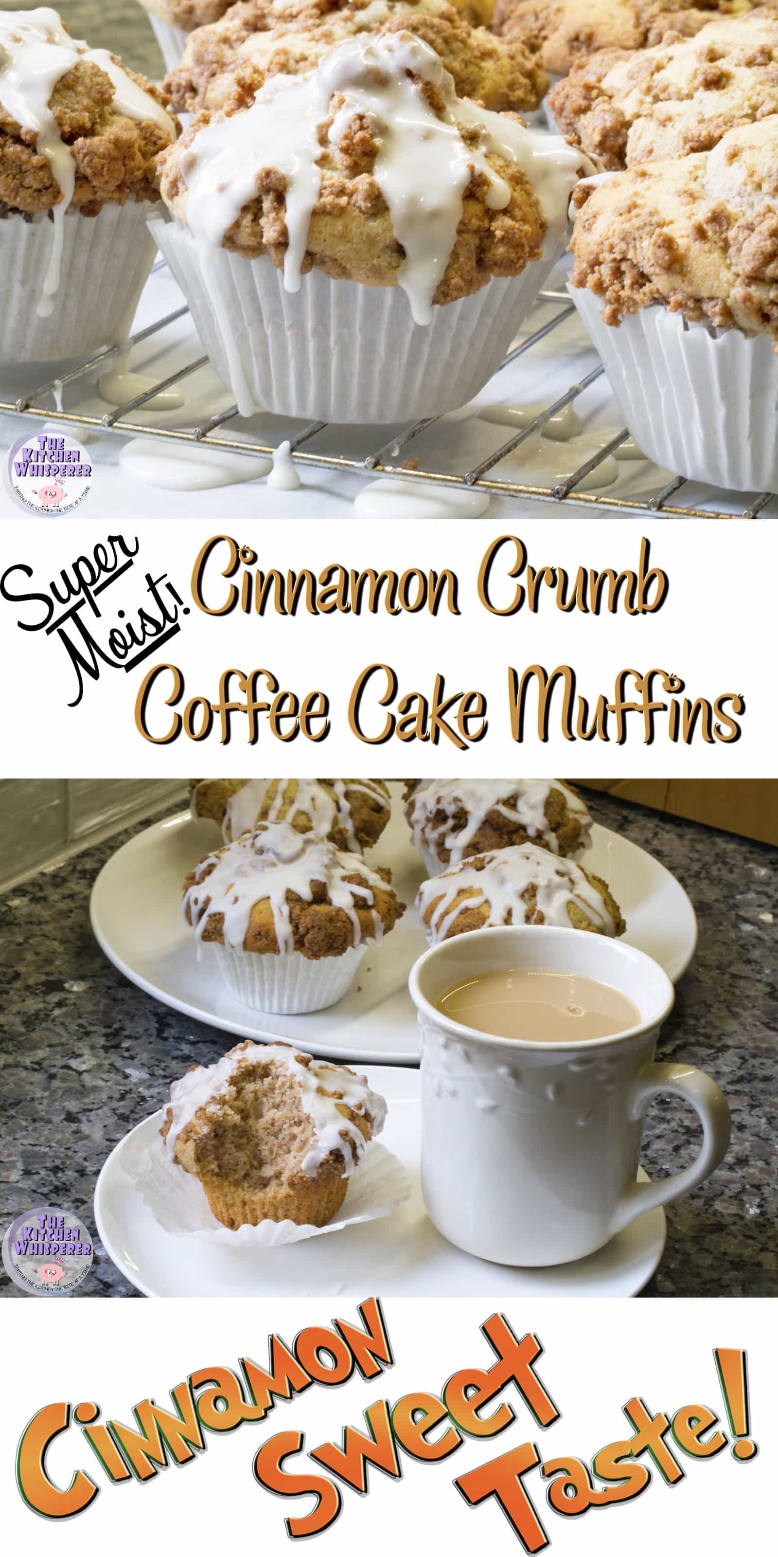 Cinnamon Crumb Coffee Cake Muffins