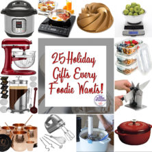 25 holiday gifts every food wants!