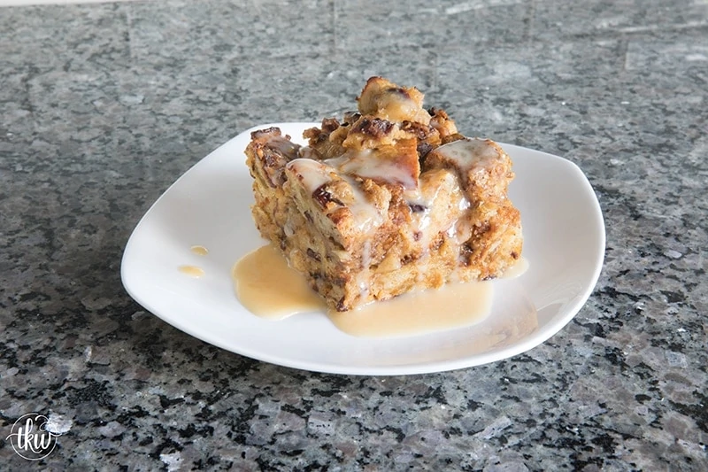 Cranberry Orange Bread Pudding for Christmas Dessert