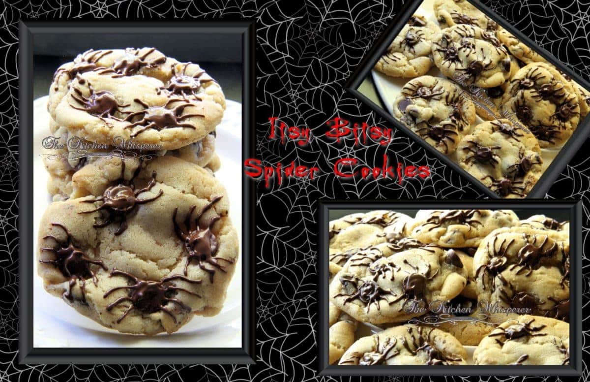 Pin these Spooktacular Itsy Bitsy Spider Cookies