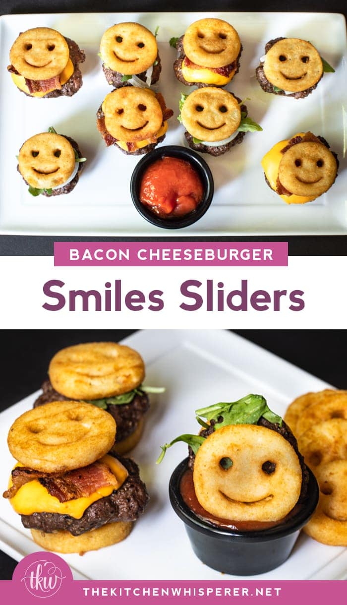Bacon Cheeseburger Smiles Sliders