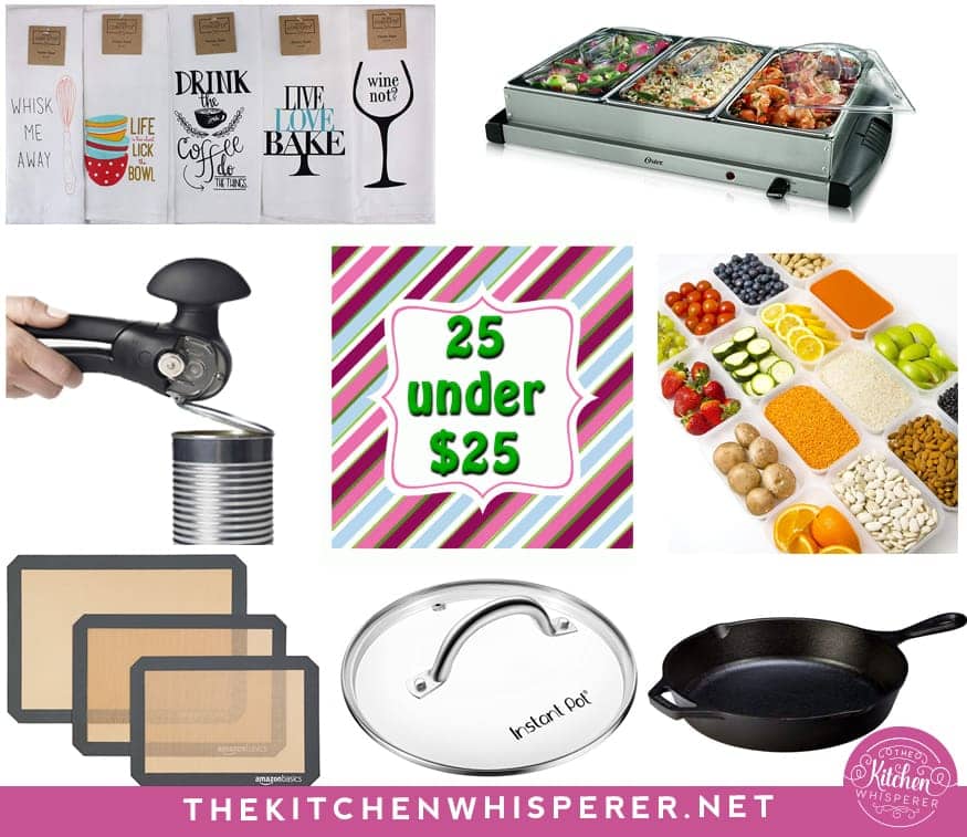 25 Foodie items under $25 - Easy Gift Guides